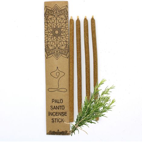 Grands bâtons d'encens Palo Santo - Romarin- Vendu par 1