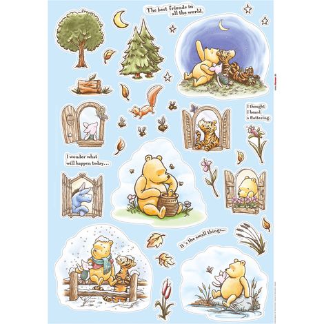Stickers muraux- Disney Winnie l'Ourson Adventures
