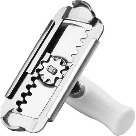 Ouvre-bocal réglable, ouvre-boîte en acier inoxydable, ouvre-boîte facile à utiliser, 1 pièce (1/4)