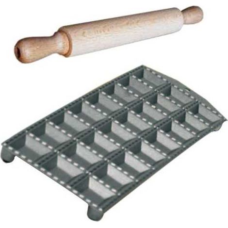 Molde para Raviolis Gigantes 24 con Rulo Ottinetti