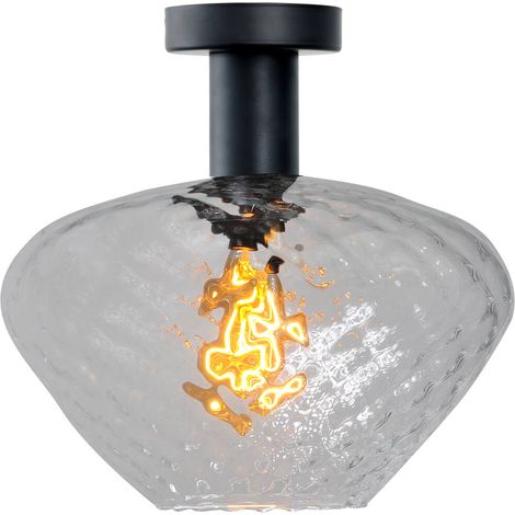 Plafonnier - Ø 30cm - Porto avec verre transparent Blossom - 5710-05-05-00-7