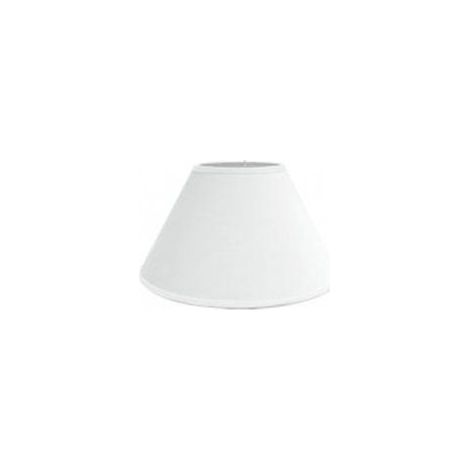 FAB 157321401 Paralume trasparente Morsetto bianco 14dx8dx9,5h Chiuso conico (1/2)