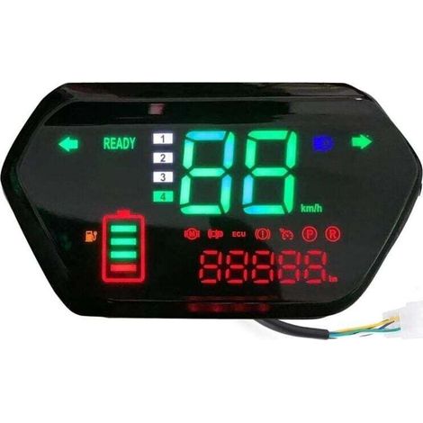 Ulisem Odomètre Tachymètre Application : Compteur de Vitesse de Moto Universel, Compteur kilométrique numérique, tachymètre pour Motos (1/4)