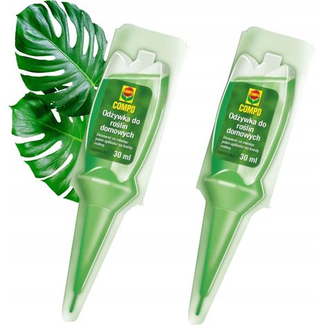 Engrais multi-composants pour plantes vertes d'intérieur 30 ml – Régénération des plantes – Renforcement du système racinaire – Utilisation toute l'année