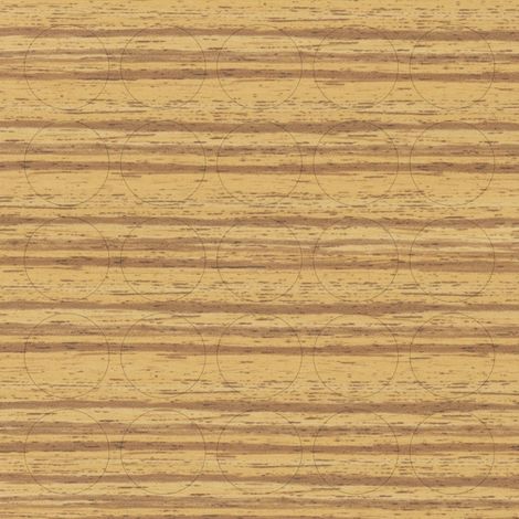 Bouchon auto-adhésif Riex JS10 ABS 288918 PE01, 14, noyer perle candiano (feuille de 25 pièces) (1/4)