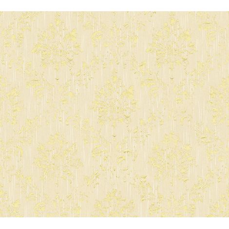 A.S. Creation Metallic Silk 306623 Vliestapete Barock 0.53 m x 10.05 m Beige (1/4)