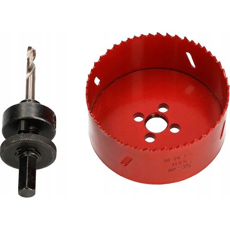 Sega a tazza bimetallica 92 mm dr-met + MANICO 30-168