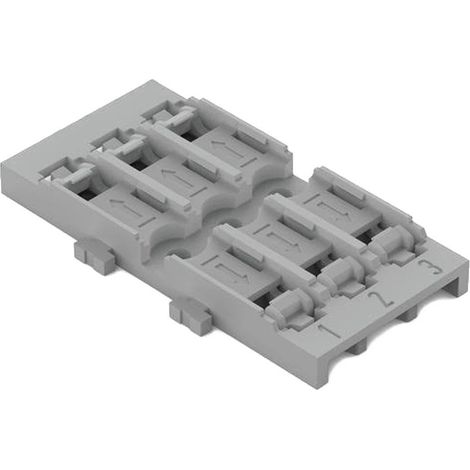 Adaptateur de fixation sans décharge de traction pour 3 connecteurs