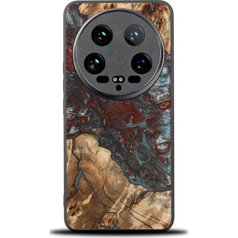 Custodia Bewood Unique per Xiaomi 14 Ultra - Pianeti - Plutone (1/2)