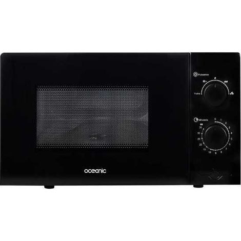 Micro-ondes OCEANIC MO20B11 Noir l 45,4 x H26,1 x P32,6 cm - 20L