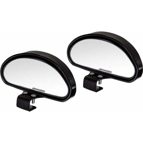 Retroviseur Conduite Accompagnée Retroviseur Angle Mort Miroir D'angle Mort RéTroviseur Conduite Accompagnée pour Tous Les Voitures- Miroir Convexe Angle réglable (2Pcs）150MM55MM -Versailles, En (1/4)