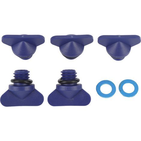 Plug à eau du moteur 22 806608A02 Sépillage du kit de vidange de blocs à haute résistance pour les moteurs intérieurs marins Mercruiser (1/5)