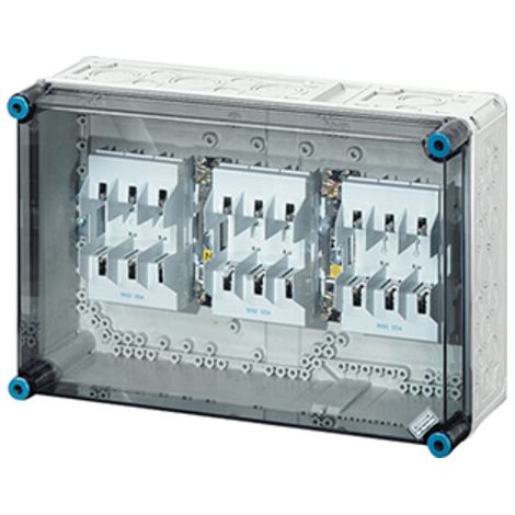 Hensel Sicherungsgehäuse 3xNH00 3p. 125A+PE+N Mi 4350 (1/2)