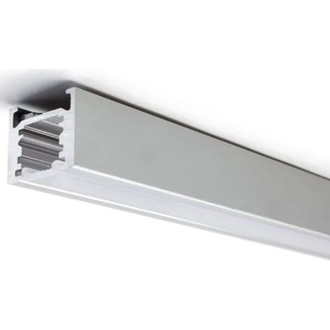 PROFILO PER LED IN ALLUMINIO TWIG L.3000 MM SENZA COPERTURA DOMUS LINE OFFERTA (1/3)