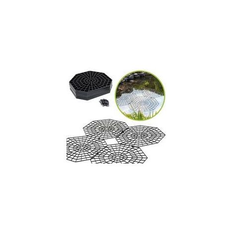 Kaelt - Grilles de protection pour étang I Protection bassin extérieur contre les oiseaux I Protection des poissons I Par grilles 26,5 × 31,5 × 0,3 cm - Lot de 20 grilles (1/5)