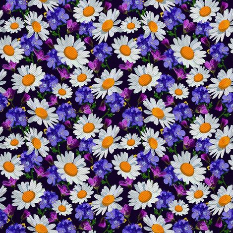 Tela decorativa Oxford para exteriores - motivo de flores silvestres en verano I DX655 (1/5)