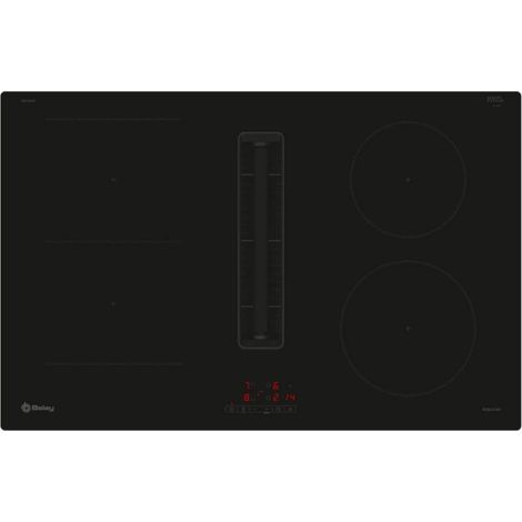 Placa de Inducción Campana integrada 80cm 4 Zonas Fuego 21cm BALA (1/5)