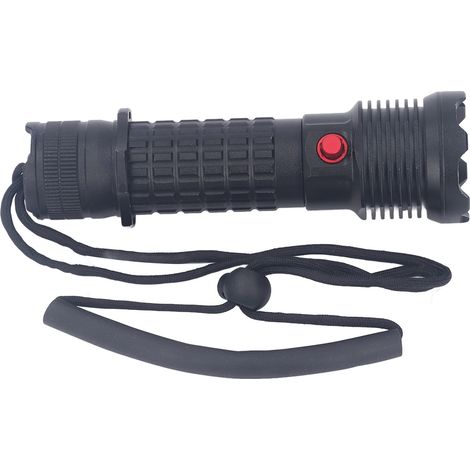 Lampe torche de plongée LED blanche étanche IPX8, étanche professionnelle pour les situations d'urgence en eaux profondes. (1/5)