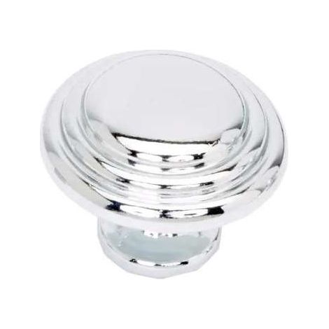 Pomolo Liscio Cromato Mm.25 (1/2)