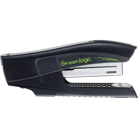 Agrafeuse half strip - MAPED - 353411 - Plastique recyclé - Capacité 130 agrafes - Mécanisme anti-blocage