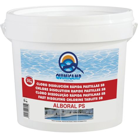 Alboral Ps - Pastilles De Chlore à Dissolution Rapide De 20 G Alboral Ps - Pastilles De Chlore à Dissolution Rapide De 20 G - Qu