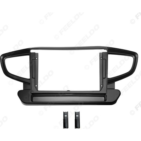 Compatible avec la Hyundai IONIQ 2016, cadre de panneau de navigation grand écran Android de 9 pouces et support de haut-parleur.