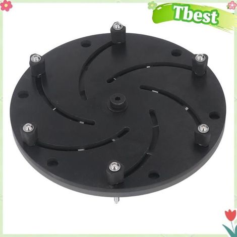 HURRISE bois de travail Longworth Chuck M33 Woodworking Longworth Chuck Aluminium ALLIAL quincaillerie Course de 250 mm/10 pouces (1/5)