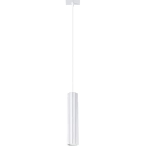 Lampada a sospensione ambra 1 GU10 bianco ALU lumilo 15.387.35 (1/5)