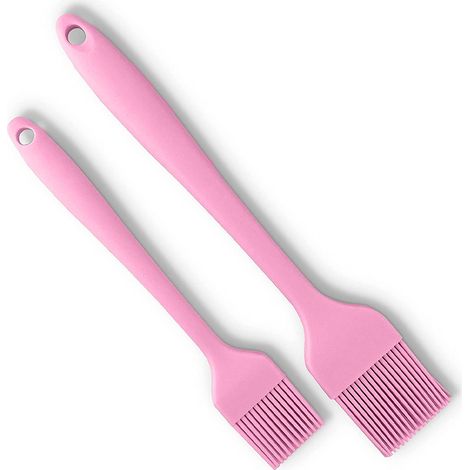 Brosse à huile en silicone, brosse à huile pour barbecue, ustensiles de cuisine, brosse à huile en silicone intégrée, brosse pour barbecue (1/5)