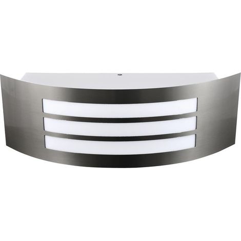 Sitom E27 IP44 Applique murale de jardin extérieure Goldlux en acier inoxydable