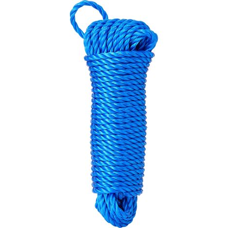 Corde en polyéthylène 15 m x 6 mm (1/4)