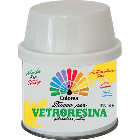 STUCCO PER VETRORESINA 'COLOREA' ml 150  - COLOREA