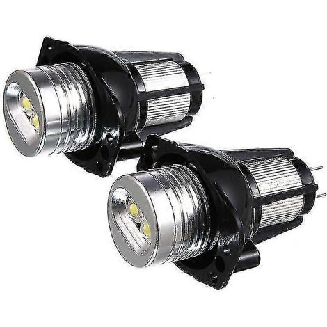 2 ampoules LED Angel Eye 20W pour feux de position annulaires BMW E90 E91 (1/5)