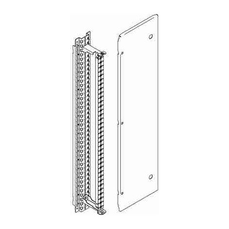 Kit de compartiment de barres omnibus internes BTI93070QB pour armoires LDX400, hauteur 1400 mm