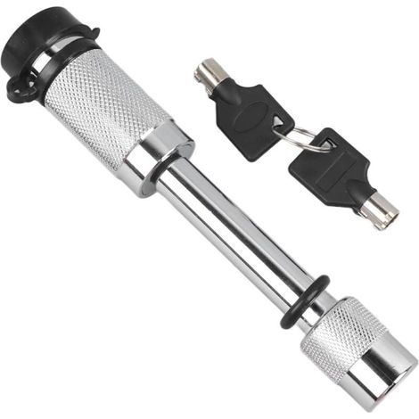 Serrure de Récepteur de Goupille d'attelage, Utilisation Pratique, Installation Simple, Serrure à Bille, Noyau de Remorque, Serrure de Goupille d'attelage, Antirouille avec (1/5)