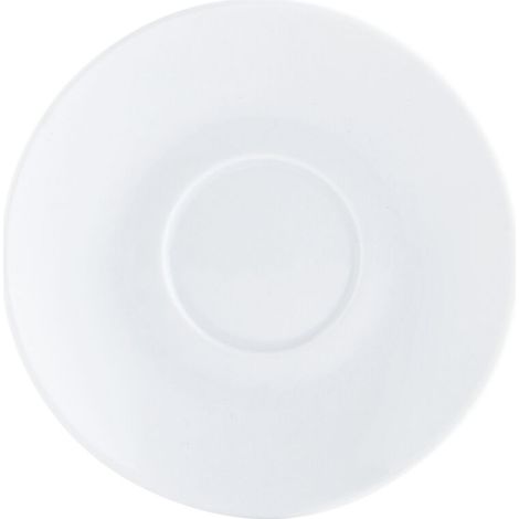 PLATO BOL/TE 15,5CM BLANCO PORCELANA BASIC QD (1/2)
