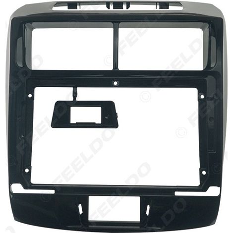 Compatible avec les Toyota Avanza 2010-2016 : cadre de modification pour système de navigation Android grand écran, cadre de modification audio, écran 9 pouces