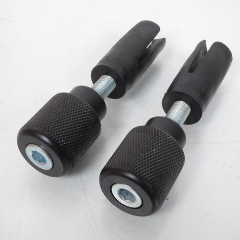 Metalmena Lenkerendstück für Auto ø18mm schwarz zylindrisch neu (1/2)