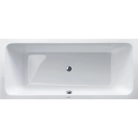 [JAMAIS UTILISE] Baignoire à Encastrer 180x80cm DURAVIT D-Code en Acrylique Blanc - 700101000000000 (1/5)