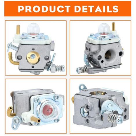 NALOOKAMIC  PB580T Carburateur pour souffleur Echo PB-580 PB-580T PB 580T PB-580H Filtre à air Echo PB-580, pièces de rechange  WTA-35 A021004331 (1/4)