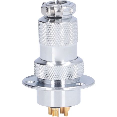 Connecteur circulaire aviation BEM25-4Y, fiche et prise 25mm, 15A, 250V, 15 pièces, 4 broches, étanche IP67. (1/5)
