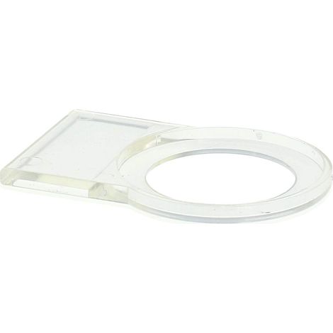Georg Schlegel Außenbezeichnungsträger RONTRON-R-JUWEL transparent - 1 Stück