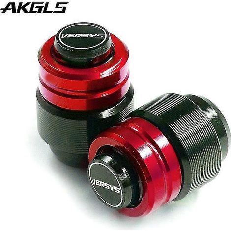 Protection de valve de pneu pour Kawasaki Versys 650, 1000, X300, 300x et Versys1000se (modèles 2020, 2021 et 2022) - Rouge (1/4)