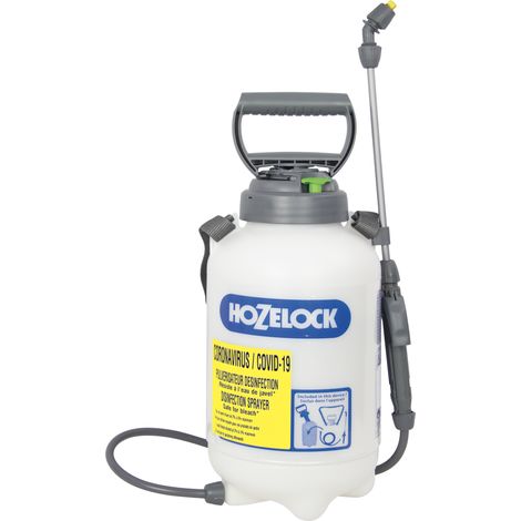 Pulvérisateur spécial désinfection - HOZELOCK - Résiste à l'eau de javel - Garantie 3 ans