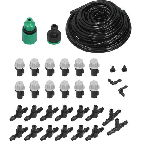 Kit d'Irrigation 10m avec Arroseur Automatique et Buse Atomiseur pour Jardin (1/5)