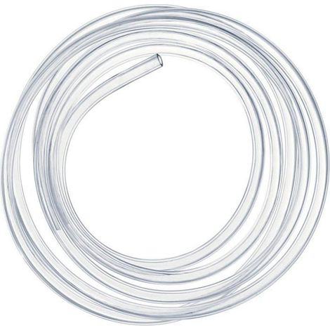 1 Tuyau PVC, Flexible Transparent, 10x12mm, 3 mètres, Pour Eau et Air (1/5)