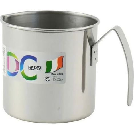 Bricco Cilindrico in acciaio inox Cm 10