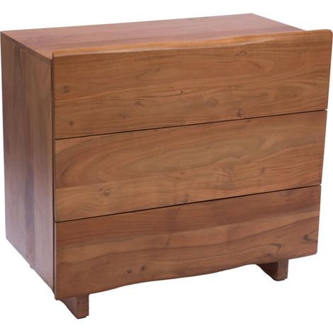 Amadeus - Commode 3 tiroirs en acacia L85 cm Anton (1/3)