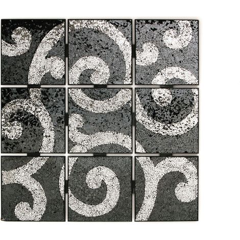 Premier Housewares Opulence Mosaic Wall Plaque