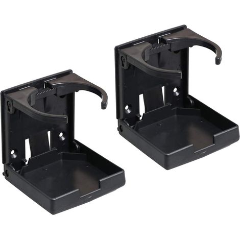 Porte-gobelet réglable et pliable avec vis et ruban adhésif, porte-gobelet de voiture réglable, convient aux voitures, camions, bateaux et fourgonnettes.